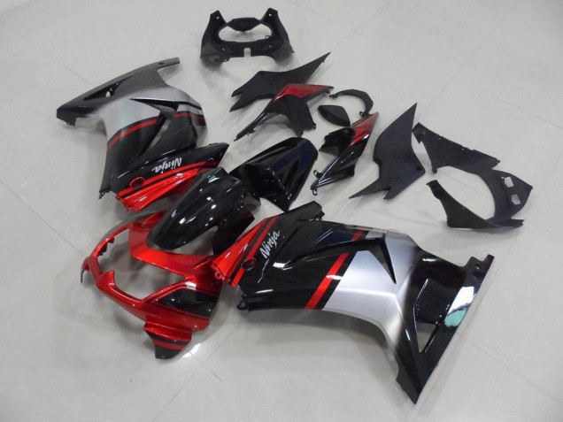 Purchase 2008-2012 Candy Red Black Silver Kawasaki ZX250R Motorcycle Fairing Canada