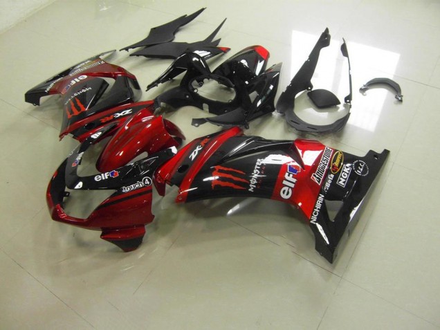 Purchase 2008-2012 Candy Red Monster Kawasaki ZX250R Motorbike Fairing Canada