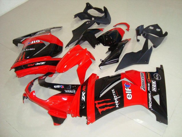 Purchase 2008-2012 Red Monster Kawasaki ZX250R Motor Fairings Canada