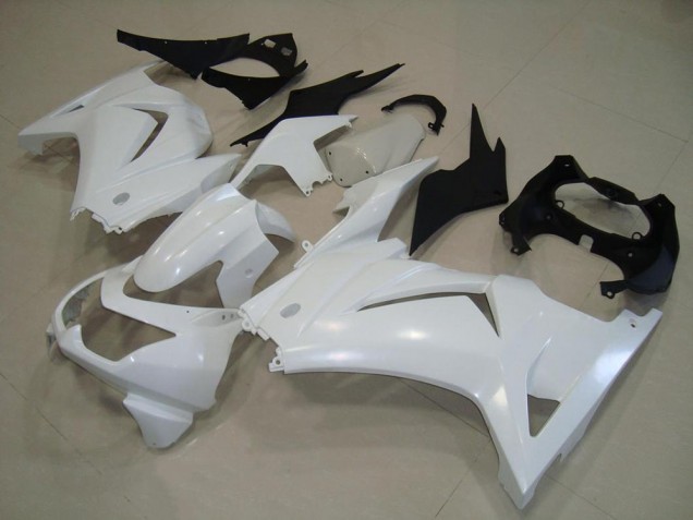 Purchase 2008-2012 White Kawasaki ZX250R Motorcylce Fairings Canada