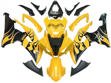 Purchase 2008-2016 Yellow Black Flame R6 Yamaha YZF R6 Replacement Motorcycle Fairings Canada