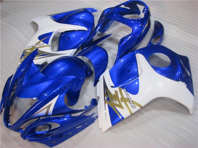 Purchase 2008-2019 Blue White Suzuki GSXR 1300 Hayabusa Motorcyle Fairings Canada