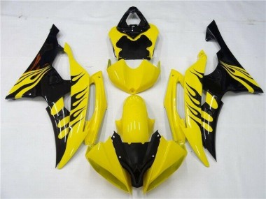 Purchase 2008-2016 Yellow Black Yamaha YZF R6 Motorcycle Replacement Fairings Canada