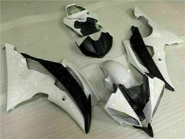 Purchase 2008-2016 White Black Yamaha YZF R6 Motorcycle Fairings Kit Canada