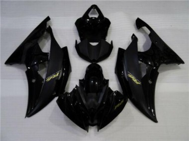 Purchase 2008-2016 Glossy Matte Black Yamaha YZF R6 Motorcycle Fairings Kits Canada