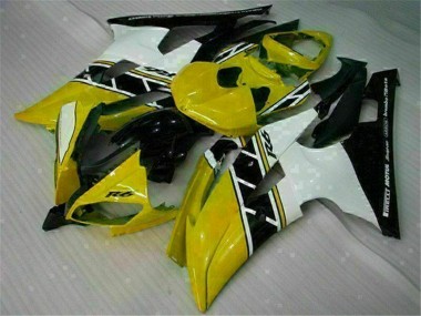 Purchase 2008-2016 Yellow White Yamaha YZF R6 Motorcycle Replacement Fairings Canada