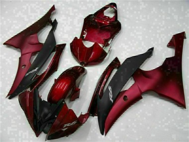 Purchase 2008-2016 Red Black Yamaha YZF R6 Motorcylce Fairings Canada