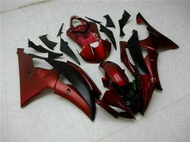 Purchase 2008-2016 Red Black Yamaha YZF R6 Motorcycle Fairings Kits Canada