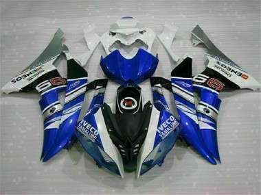 Purchase 2008-2016 White Blue Yamaha YZF R6 Moto Fairings Canada