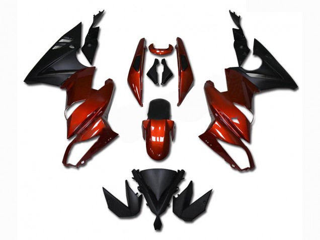 Purchase 2009-2011 Red Kawasaki EX650 Bike Fairing Canada