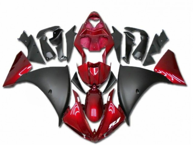 Purchase 2009-2011 Red Black Yamaha YZF R1 Moto Fairings Canada