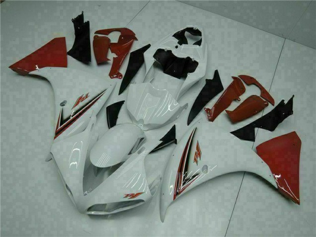 Purchase 2009-2011 White Red Yamaha YZF R1 Bike Fairing Kit Canada