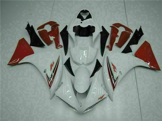 Purchase 2009-2011 White Red Yamaha YZF R1 Bike Fairing Kit Canada