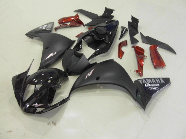 Purchase 2009-2011 Matte Black Yamaha YZF R1 Motorbike Fairing Canada