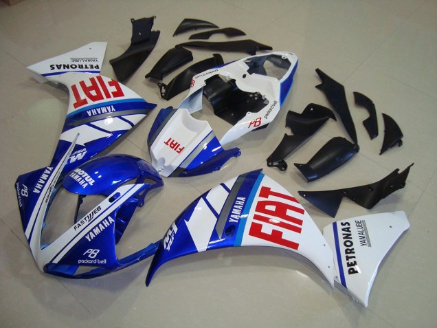 Purchase 2009-2011 Blue White Fiat Yamaha YZF R1 Replacement Motorcycle Fairings Canada