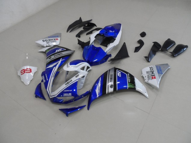 Purchase 2009-2011 Blue White Yamaha YZF R1 Bike Fairing Kit Canada