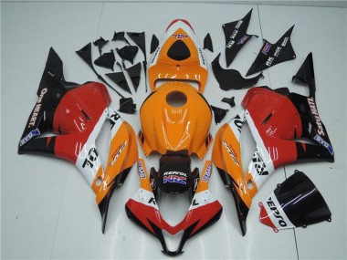 Purchase 2009-2012 Orange Red Black Repsol Honda CBR600RR Motorcyle Fairings Canada