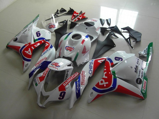 Purchase 2009-2012 Red White Pata Honda CBR600RR Motorcycle Fairing Kit Canada