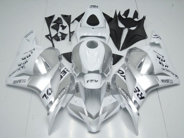 Purchase 2009-2012 White Silver Repsol Honda CBR600RR Bike Fairing Kit Canada