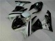 Purchase 2009-2012 Black White 3M Touch4 Kawasaki ZX6R Motorcycle Fairing Kits Canada