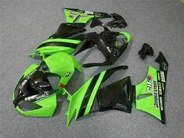 Purchase 2009-2012 Black Green 3M Touch4 Kawasaki ZX6R Motorbike Fairing Canada