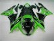 Purchase 2009-2012 Green Black Kawasaki ZX6R Motor Bike Fairings Canada