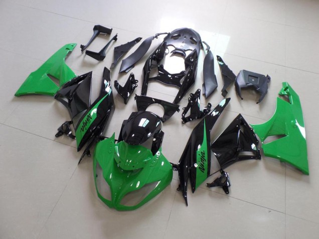 Purchase 2009-2012 Green and Black Kawasaki ZX6R Motorcycle Bodywork Canada