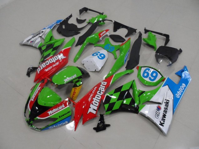 Purchase 2009-2012 Motocard Kawasaki ZX6R Motorcycle Fairings Kits Canada