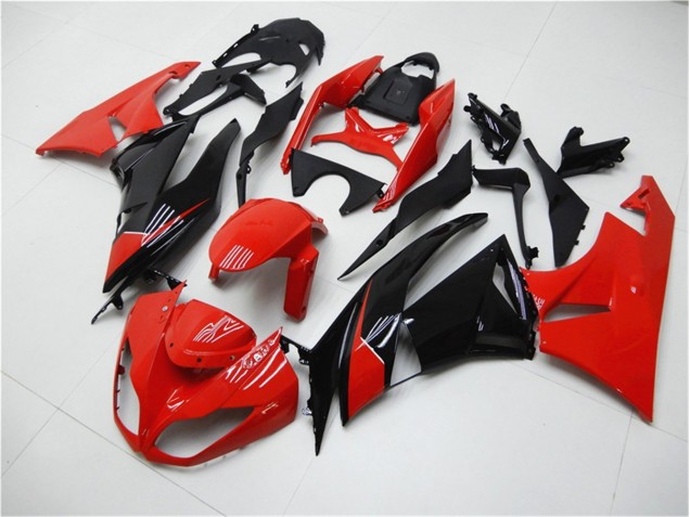 Purchase 2009-2012 Red Black Kawasaki ZX6R Bike Fairings Canada