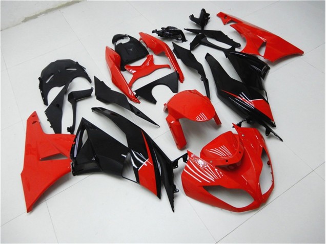 Purchase 2009-2012 Red Black Kawasaki ZX6R Bike Fairings Canada