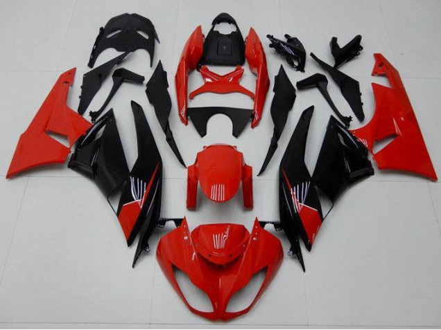 Purchase 2009-2012 Red Black Kawasaki ZX6R Bike Fairings Canada