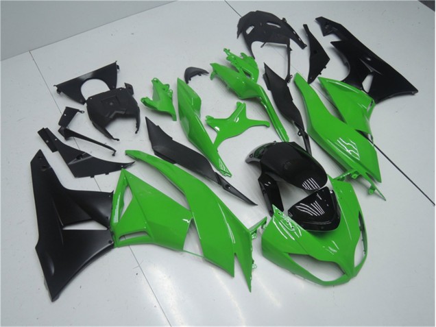 Purchase 2009-2012 Green Black Kawasaki ZX6R Replacement Motorcycle Fairings Canada