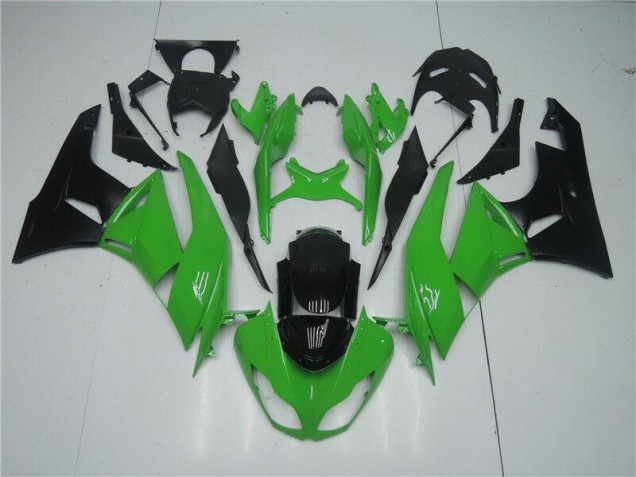 Purchase 2009-2012 Green Black Kawasaki ZX6R Replacement Motorcycle Fairings Canada