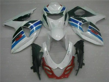 Purchase 2009-2016 White Suzuki GSXR1000 Motorcycle Fairings Canada