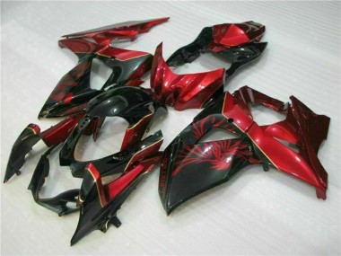 Purchase 2009-2016 Red Flame Black Suzuki GSXR1000 Motorcycle Replacement Fairings Canada