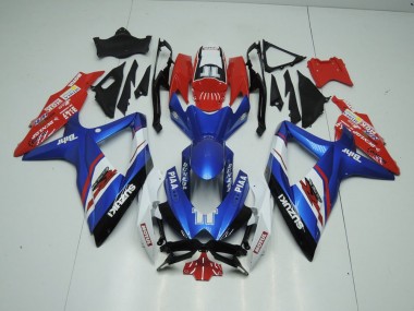 Purchase 2009-2016 Blue and Red Suzuki GSXR 1000 K9 Motorbike Fairing Canada