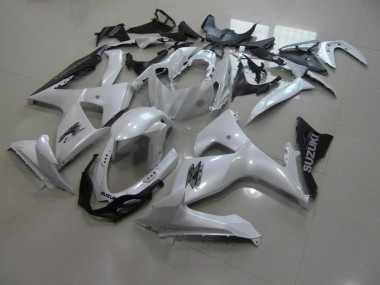 Purchase 2009-2016 Pearl White and Black Suzuki GSXR 1000 K9 Motorbike Fairings Canada