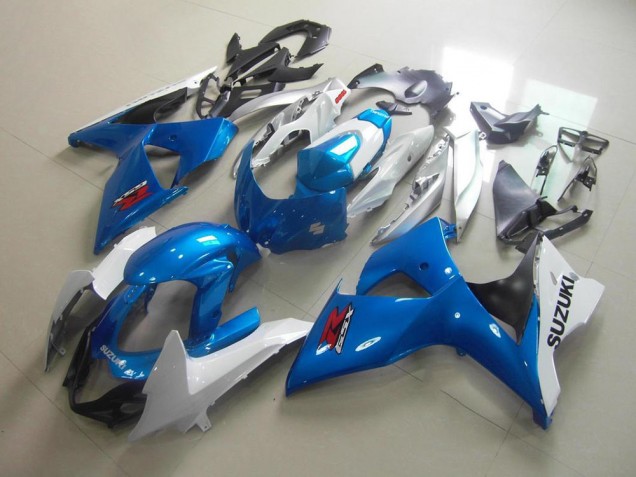 Purchase 2009-2016 White Blue Suzuki GSXR 1000 K9 Motorcycle Fairing Canada