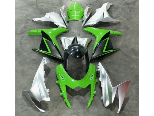 Purchase 2011-2021 Green Silver Suzuki GSXR 600/750 Bike Fairing Kit Canada