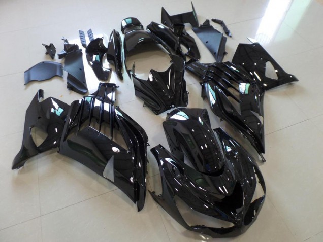 Purchase 2012-2021 Glossy Black Kawasaki ZX14R ZZR1400 Motorbike Fairing Kits Canada