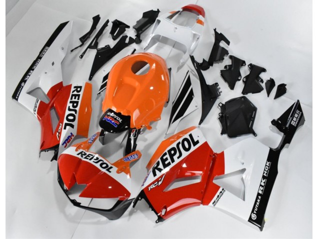 Purchase 2013-2021 Red White Orange Repsol Honda CBR600RR Motorcycle Fairings Kit Canada