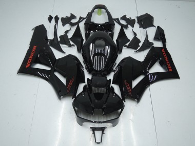 Purchase 2013-2021 Glossy Black with Red Sticker Honda CBR600RR Motorcycle Fairings Kit Canada