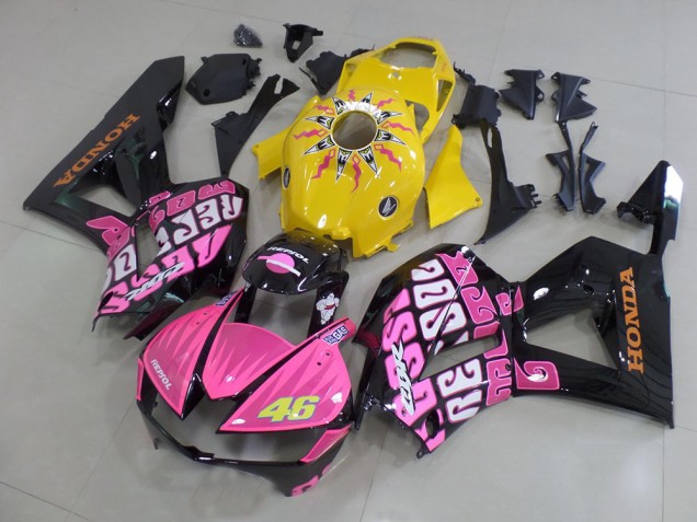 Purchase 2013-2021 Yellow Pink Rossi Honda CBR600RR Motorbike Fairing Canada