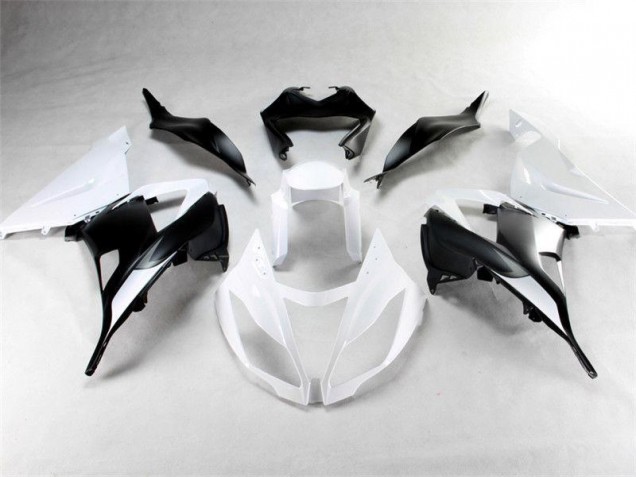 Purchase 2013-2018 White Black Kawasaki ZX6R Motorbike Fairings Canada