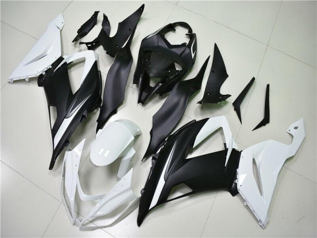 Purchase 2013-2018 White Black Kawasaki ZX6R Motorbike Fairings Canada