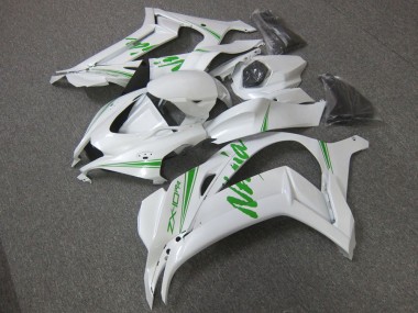 Purchase 2016-2019 White Green Kawasaki ZX10R Motorcycle Fairing Canada