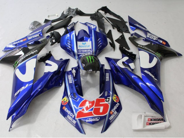 Purchase 2017-2021 Movistar Yamaha YZF R6 Motorcylce Fairings Canada