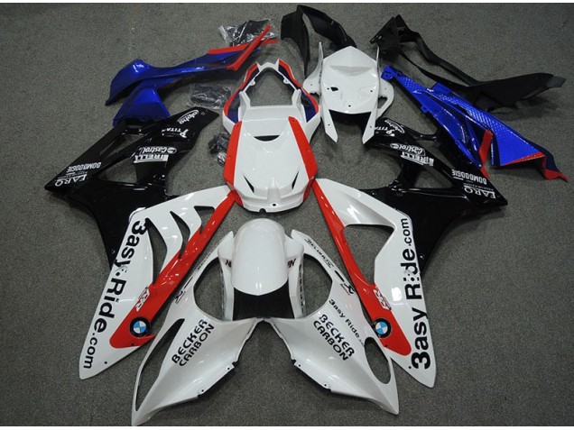 Purchase 2009-2014 White Blue Red BMW S1000RR Bike Fairings Canada