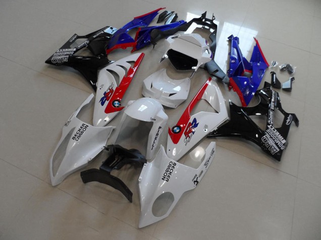 Purchase 2009-2014 White Blue Red Becker Carbon BMW S1000RR Motorcylce Fairings Canada