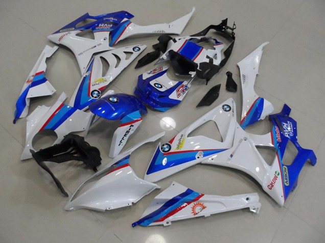 Purchase 2009-2014 Blue White BMW S1000RR Motorbike Fairing Canada